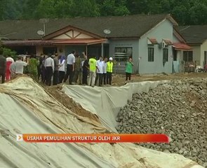 Usaha pemulihan struktur oleh JKR