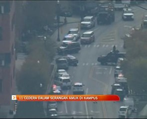 11 cedera dalam serangan amuk di kampus