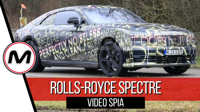 ROLLS-ROYCE SPECTRE: VIDEO SPIA della prima auto elettrica del brand di lussoRolls-Royce Spectre