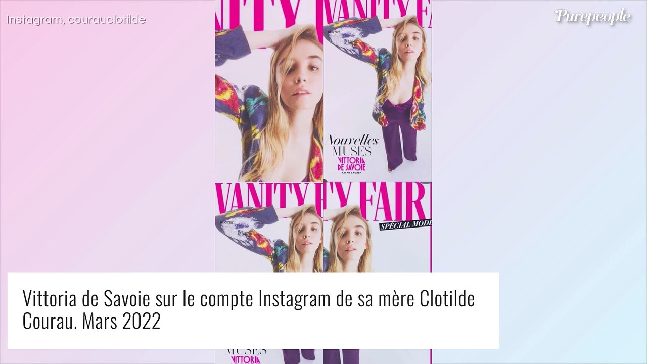 Clotilde Courau fière : sa fille Vittoria fait la couverture d'un grand magazine... et lui ressemble tant !
