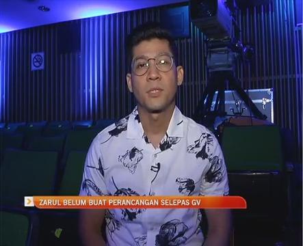 Zarul belum buat perancangan selepas GV