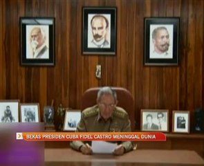 Bekas Presiden Cuba Fidel Castro meninggal dunia