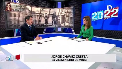 Jorge Chávez Cresta: "No colocar a personal calificado en el MINEM paraliza las inversiones"