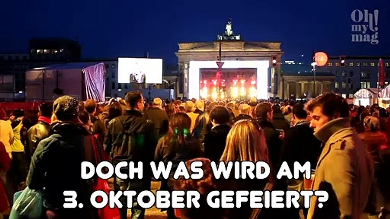 Tag der Deutschen Einheit: Datum, Hintergrund und Feierlichkeiten