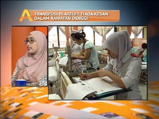 Transfusi platelet tiada kesan dalam rawatan denggi