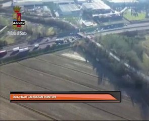 Dua maut jabatan runtuh di Itali