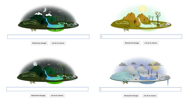 Journée mondiale de la Terre : un doodle Google célébrant les 43 ans de sensibilisation à l'environnement