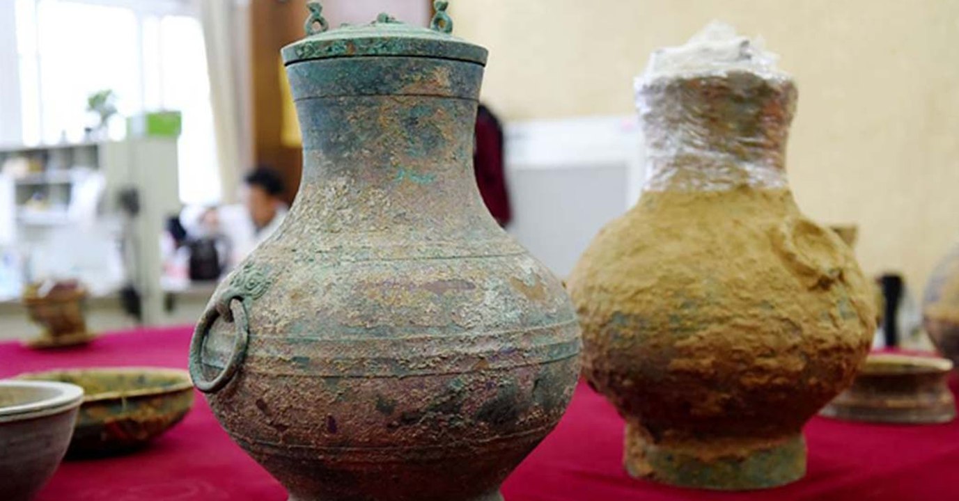 Seltener Fund: 'Lebenselixier' aus China versetzt Archäologen in Aufregung