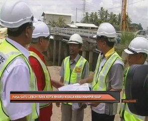 Fasa 1 Lebuhraya Kota Bharu-Kuala Krai hampir siap