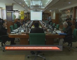 AFC capai kata putus perlawanan Malaysia-Korea Utara