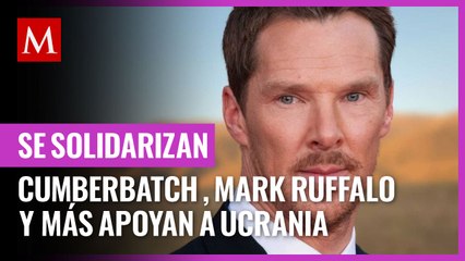 Benedict Cumberbatch y Mark Ruffalo apoyan a Ucrania: "Zelenski es un héroe"