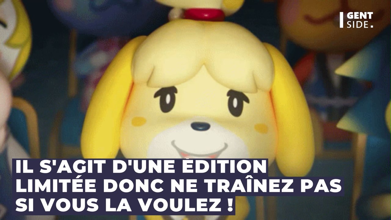 Animal Crossing : une Switch en édition limitée dévoilée par Nintendo pour la sortie du jeu