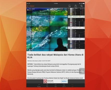 Buletin AWANI pagi: Rangkuman muka depan akhbar Jumaat, 10 Mac 2017