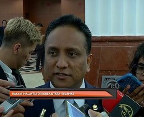 Rakyat Malaysia di Korea Utara selamat