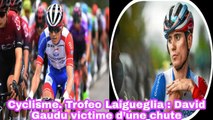 Cyclisme. Trofeo Laigueglia: David Gaudu Victime D’une Chute