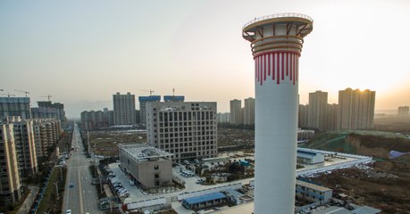 China kämpft mit Türmen gegen Umweltverschmutzung