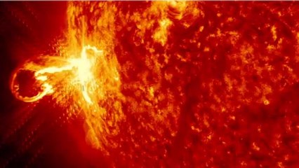 La plus puissante éruption solaire de 2014