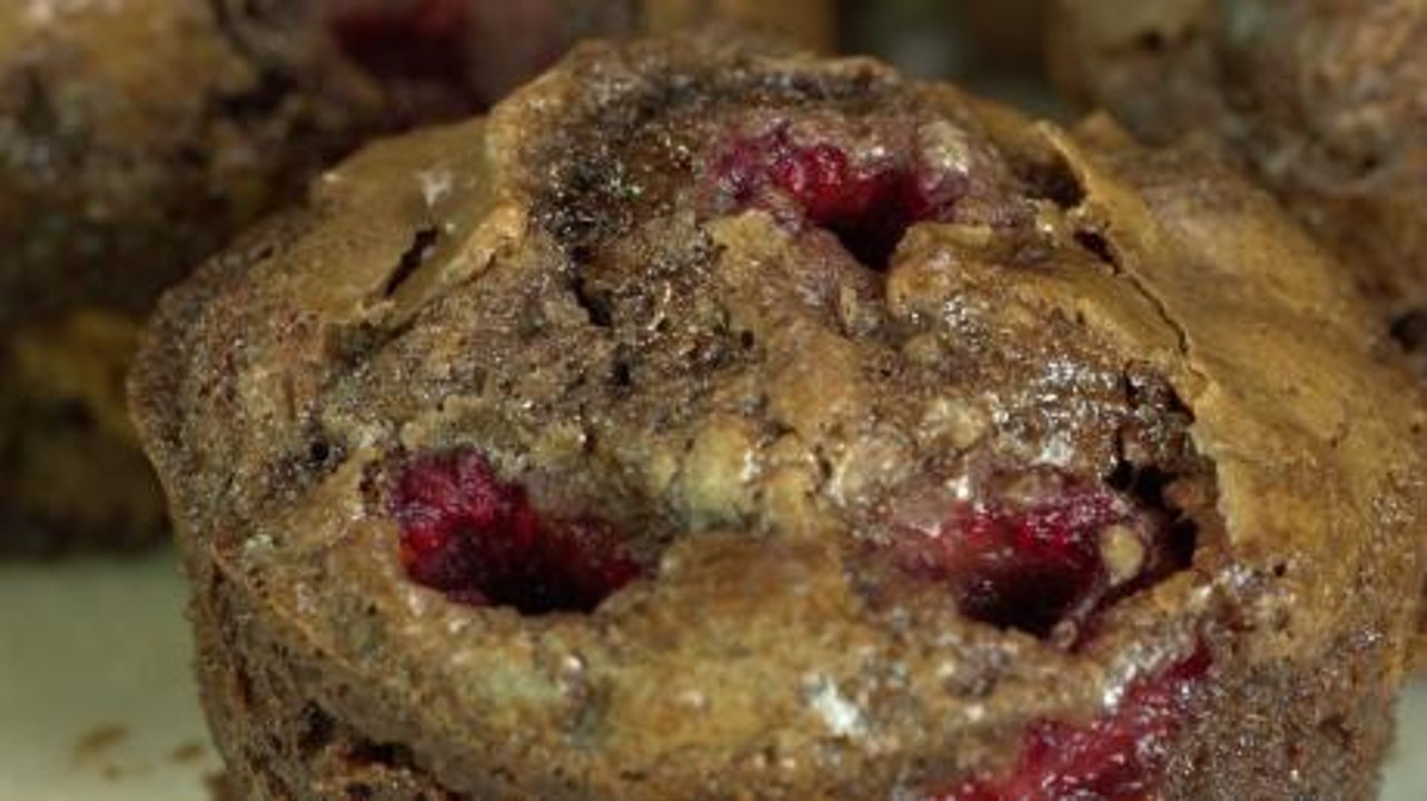 Süßer Genuss: Maltesers-Brownies mit Himbeeren