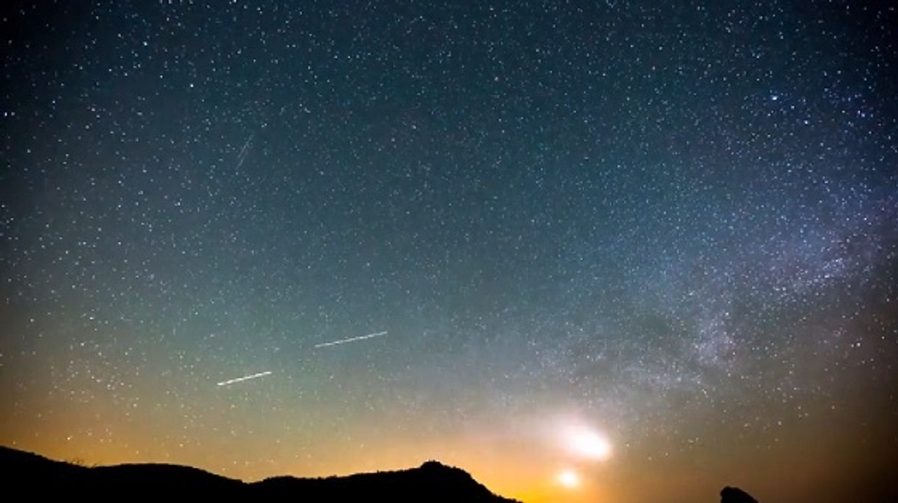 Une pluie d'étoiles filantes inédite a illuminé le ciel comme prévu... ou presque