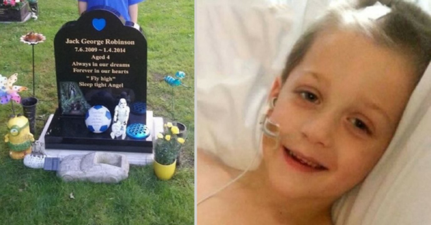 Ihr kleiner Sohn stirbt: An seinem Grab kommt eine Botschaft aus dem Jenseits