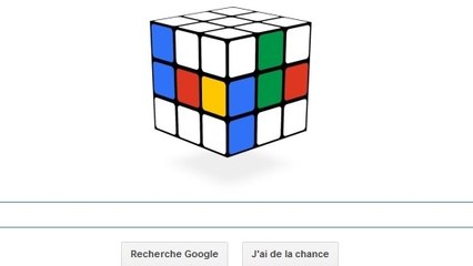 Rubik's Cube :  un doodle interactif pour les 40 ans du mythique jeu de reflexion