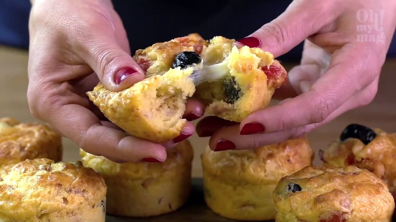 Pizza und Muffin: Pikantes Rezept sorgt für die perfekte Mischung