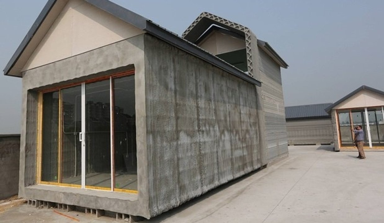 Imprimante 3D : 10 maisons construites en moins...