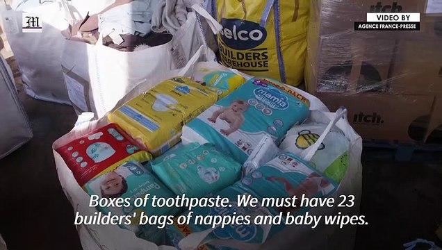 Volunteers in Europe organize donations for Ukraine