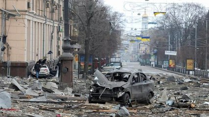 Скачать видео: Multiple blasts rock Kyiv, haunting images of Russia-Ukraine war, Russia pick Viktor Yanukovych for Ukraine president after war, more