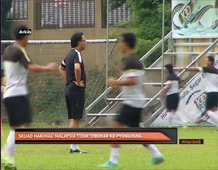 Skuad Harimau Malaysia tidak dibenar ke Pyongyang