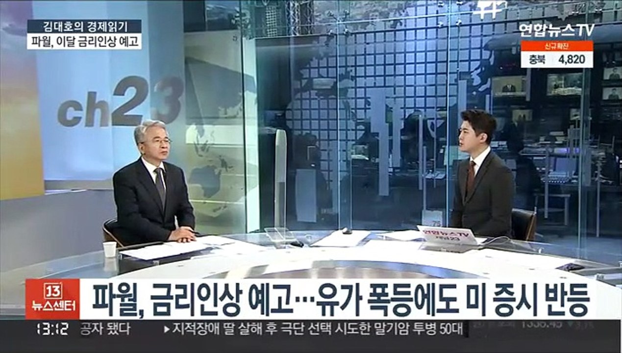 [김대호의 경제읽기] 파월, 금리인상 예고…유가 폭등에도 미 증시 반등