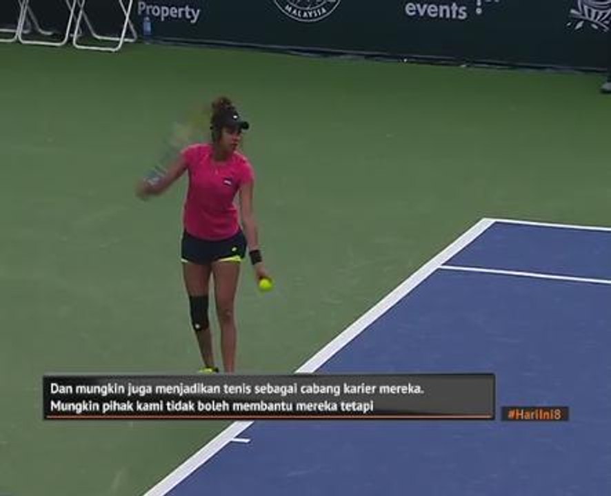 Sukan tenis semakin popular di Malaysia