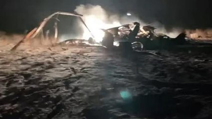 Romanya'da düşen savaş uçağını aramaya giden helikopter de düştü: 7 ölü