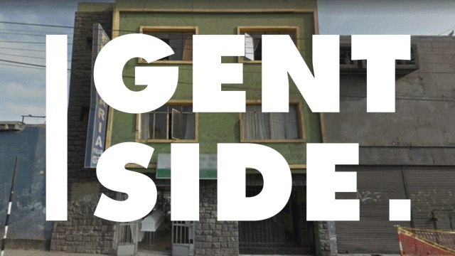 Als ein Mann durch das Fenster eines Bestattungsunternehmens schaut, gefriert ihm das Blut in den Adern