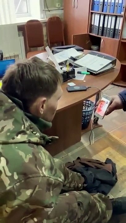Emotional moment Ukraine man gives Captured Russian soldier call to mother. "They-lied-to-us-No-training-exercises-We-are-at-War-in-Ukraine-Many-are-dying-we-have-no-phones"