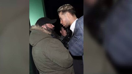 Chris Hughes Pictured In Angry Brawl At National Television Awards