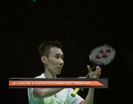 Lee Chong Wei dan Ridzuan Puzi dinobat atlit terbaik SAM