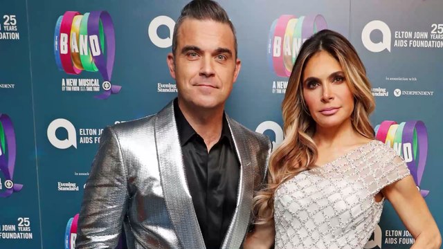 Robbie Williams and Ayda Field introduce their new baby