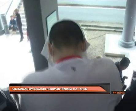 Kakitangan JPN dijatuhi hukuman penjara 156 tahun