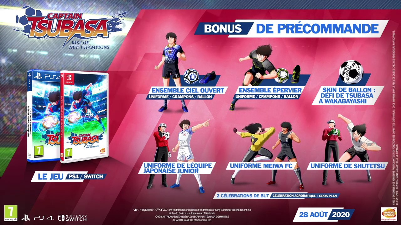 Captain Tsubasa Rise of New Champions : à quoi va ressembler le jeu adapté du manga Olive et Tom (VIDEO) ?