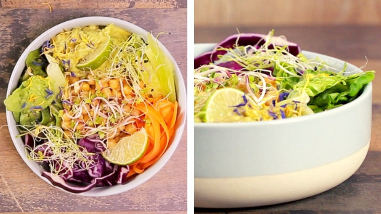 Frisch und bunt: So kannst du ganz leicht eine Buddha-Bowl zubereiten