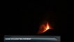 Mount Etna erupting overnight