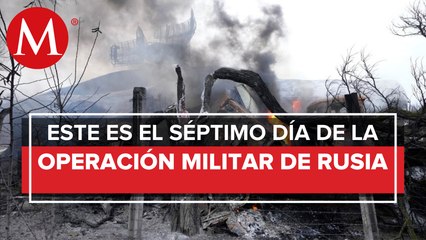 Se cumple una semana de los ataques bélicos de Rusia a Ucrania