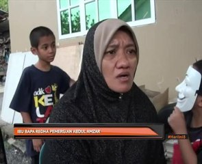 Ibu bapa redha pemergian Abdul Amzar