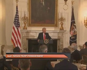 Bajet pertama Trump utamakan rakyat