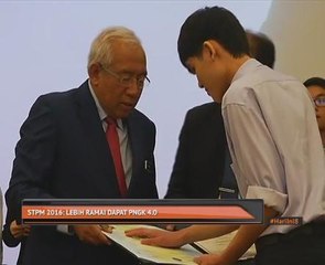 STPM 2016: lebih ramai dapat PNGK 4.00