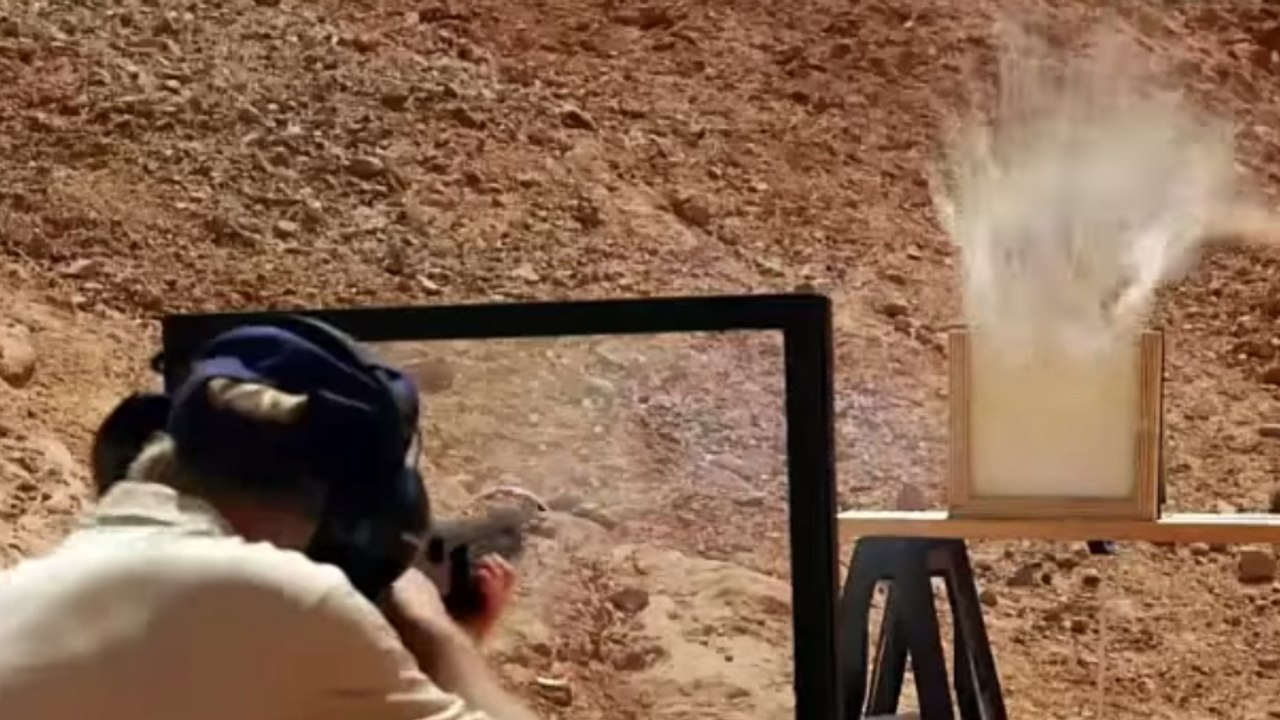 Un dessert peut-il stopper le tir d'une arme à feu ?