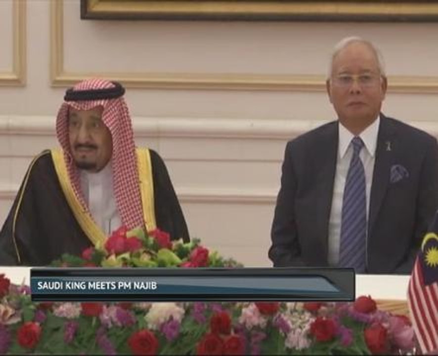 Saudi King meets PM Najib