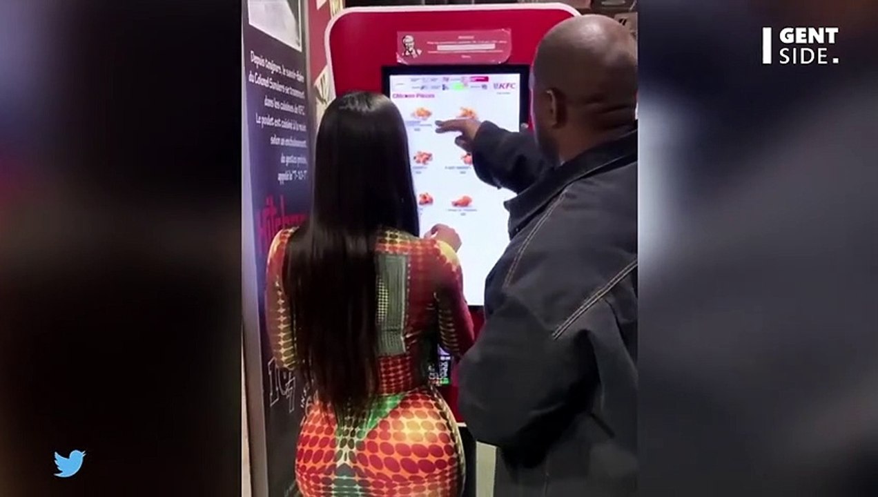 Internet-Hit: Kim Kardashian und Kanye West bestellen Hähnchen-Bucket bei KFC