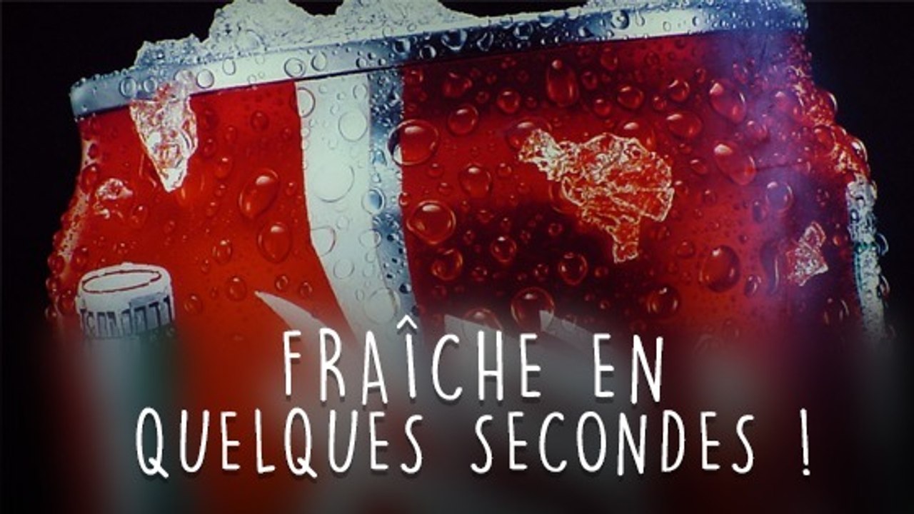 Voilà comment rafraîchir votre boisson en quelques secondes seulement !